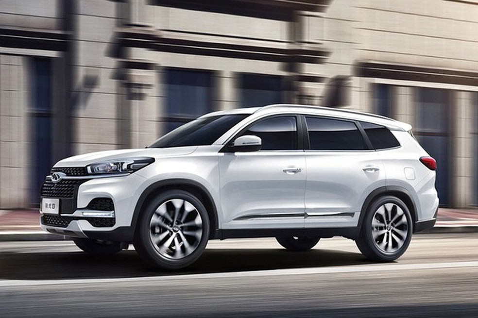 Caoa Chery Tiggo 8 deve estrear já reestilizado no Brasil (Foto: Divulgação) — Foto: Auto Esporte