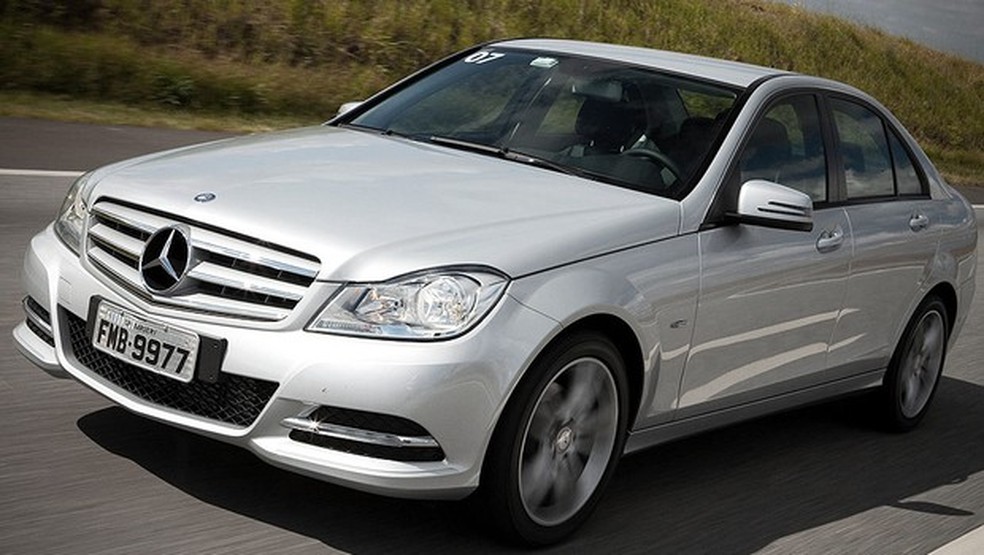 Mercedes Classe C 180 (Foto: Divulgação) — Foto: Auto Esporte