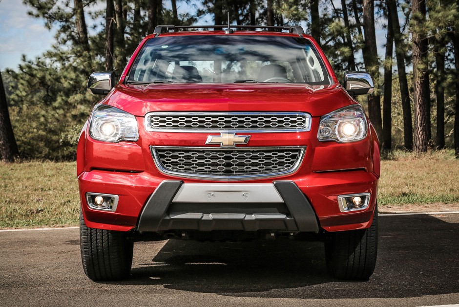 Dianteira da Chevrolet S10 High Country