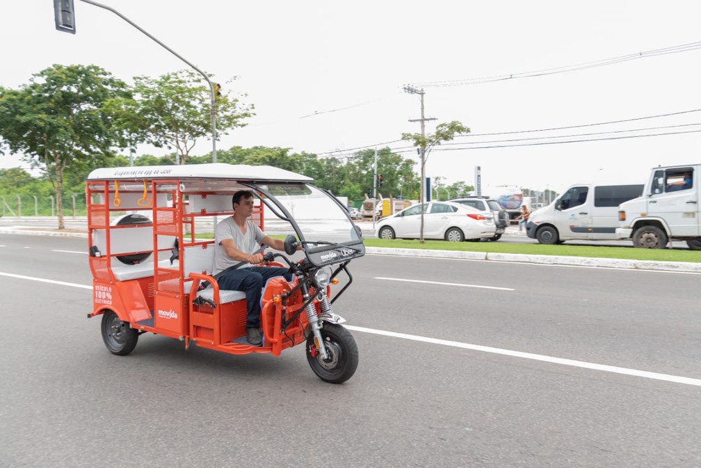 Uber lança serviço de 'tuk-tuk' no Brasil — Foto: Divulgação
