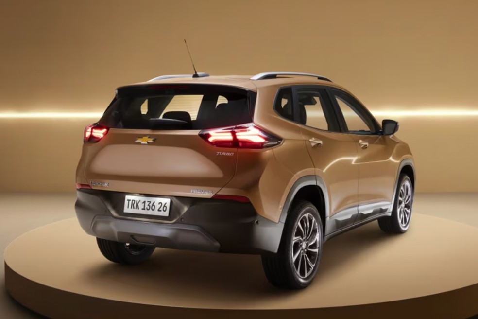 Chevrolet Tracker Caramelo Edition teve cor desenvolvida a partir de milhares de fotos de cães — Foto: Divulgação