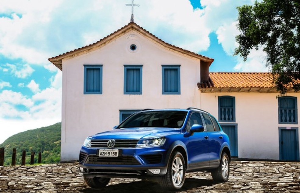 Volkswagen Touareg V6 2015 (Foto: Divulgação) — Foto: Auto Esporte