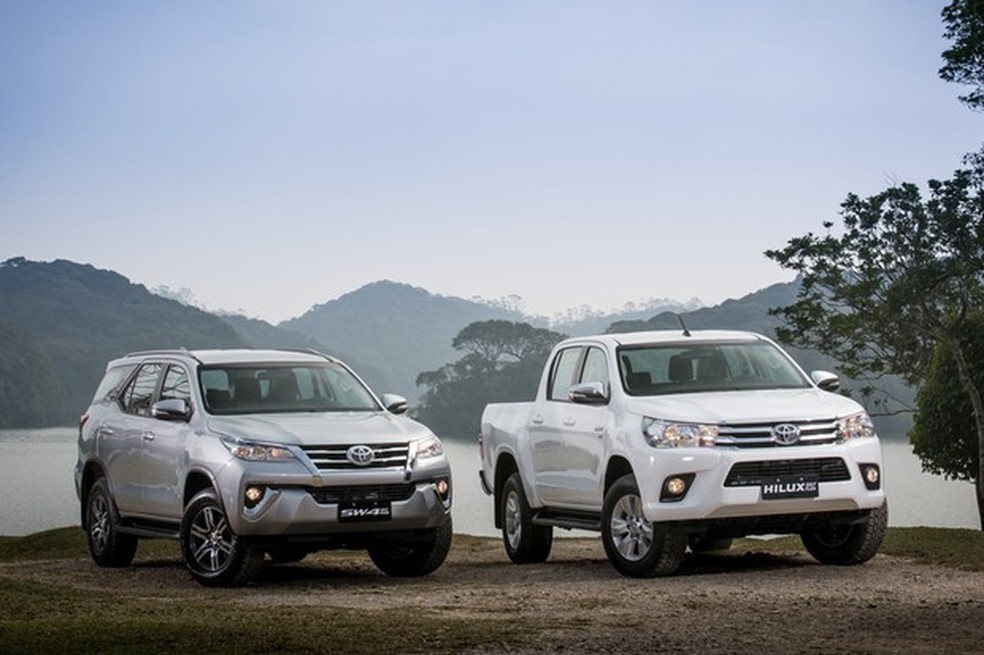 Toyota apresenta Hilux e SW4 com motor flex de 163 cv de potência (Foto: Divulgação) — Foto: Auto Esporte