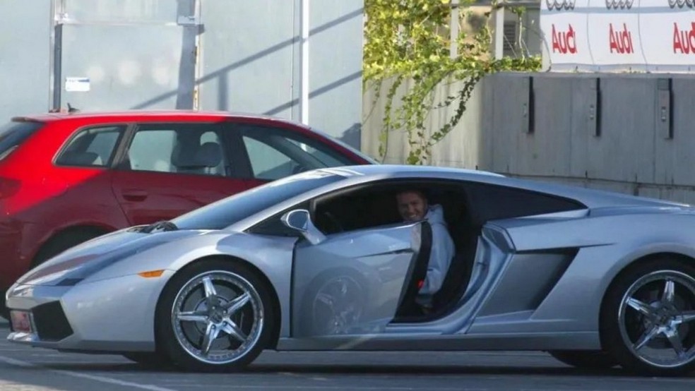 Lamborghini Gallardo de David Beckham foi comprado em 2004 — Foto: Divulgação