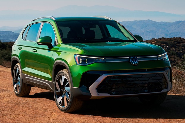 Volkswagen Taos 2025 com novo visual nos Estados Unidos
