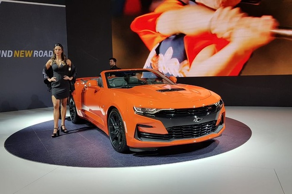 Chevrolet Camaro passa pelo seu primeiro facelift (Foto: Julio Cabral/Auto News Brasil) — Foto: Auto Esporte