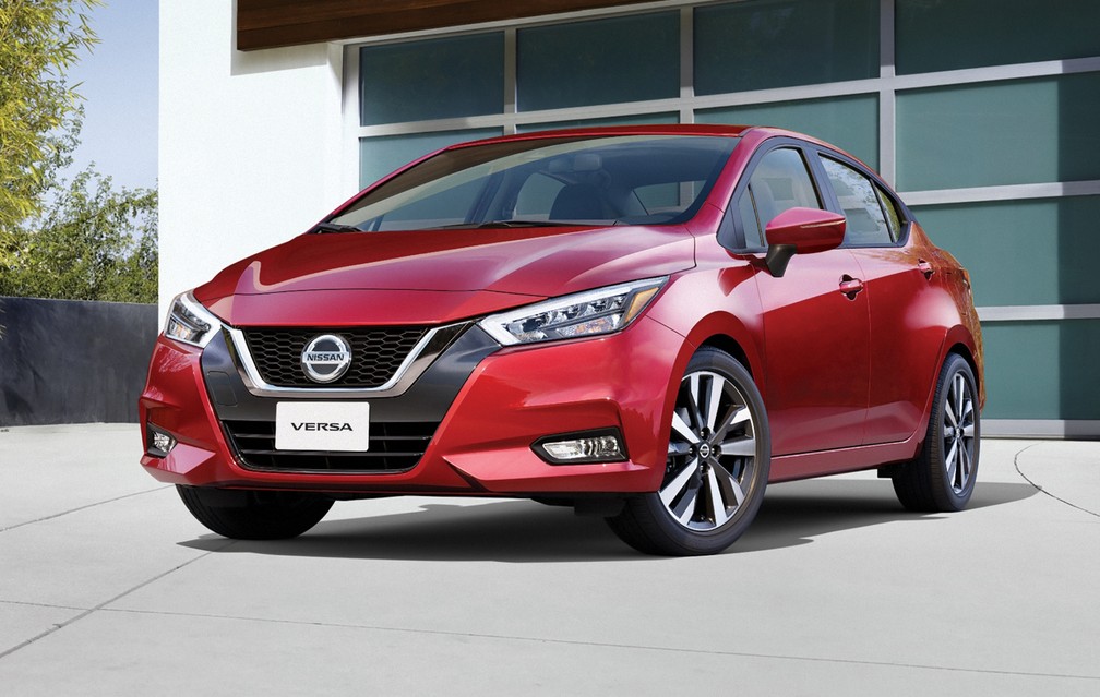 Nissan Versa — Foto: Divulgação/Nissan