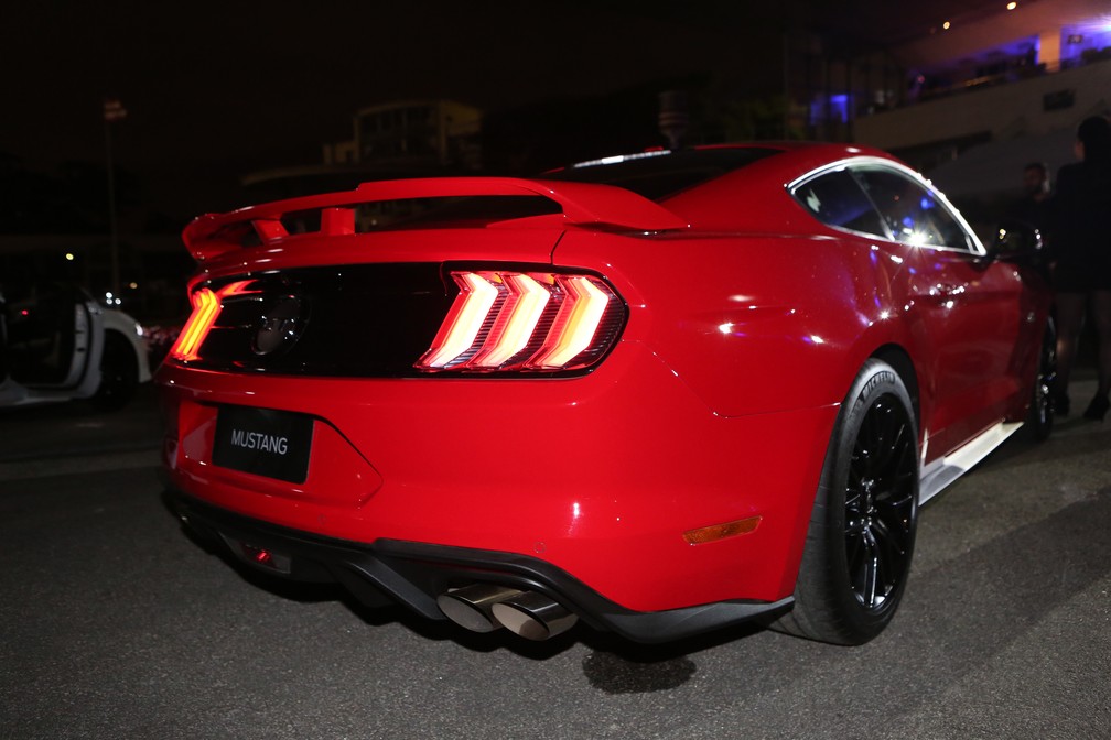 Ford Mustang é apresentado no Brasil — Foto: Celso Tavares/G1