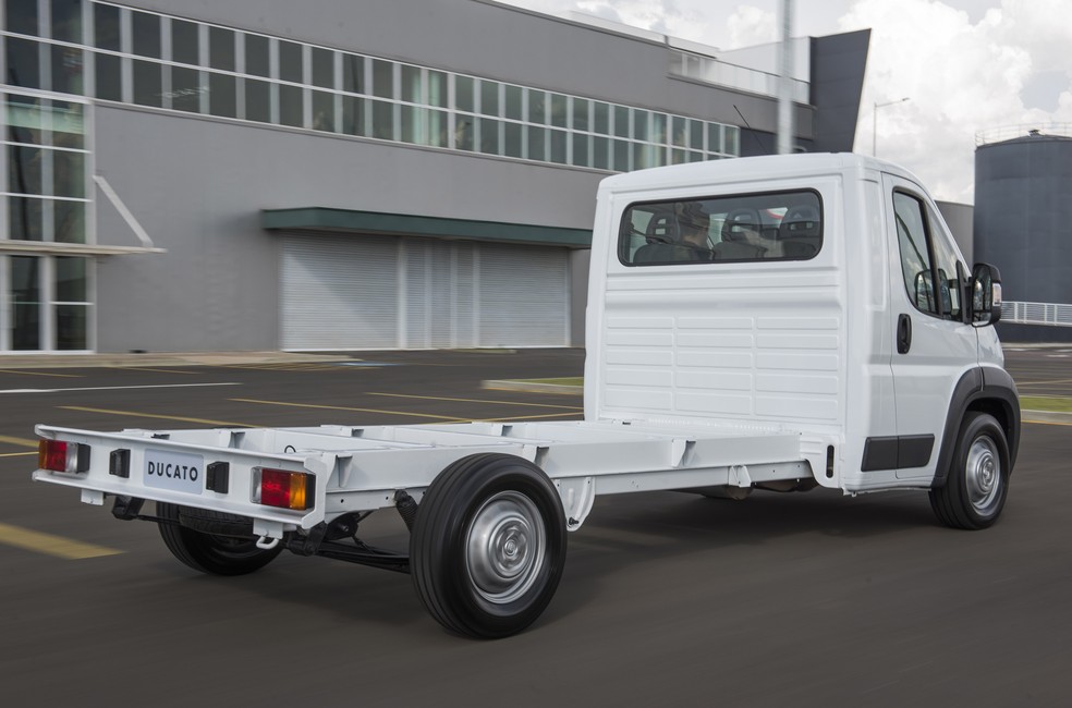 Fiat Ducato Chassi — Foto: Divulgação