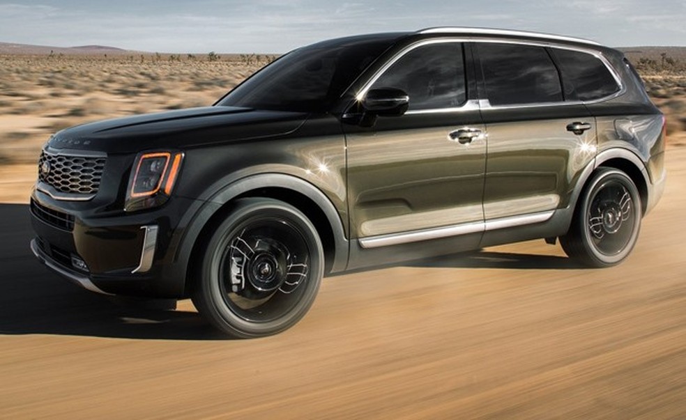 Kia Telluride destaque capa médio (Foto: Divulgação) — Foto: Auto Esporte