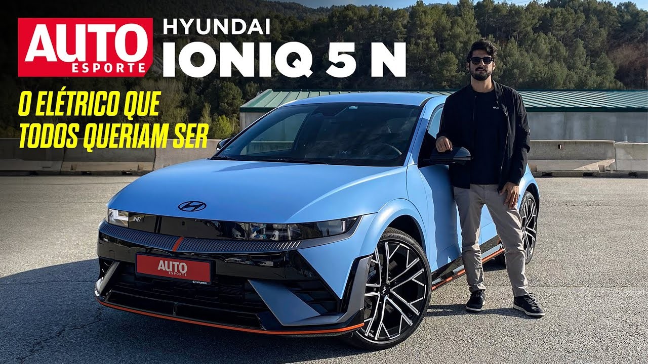 Vídeo: Hyundai Ioniq 5 N é carro elétrico que "troca de marcha" e parece V8