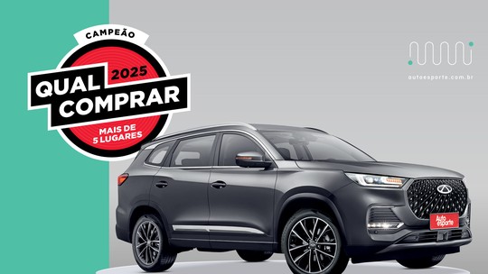 Caoa Chery Tiggo 8 é o carro de 7 lugares de melhor custo do Brasil em 2025