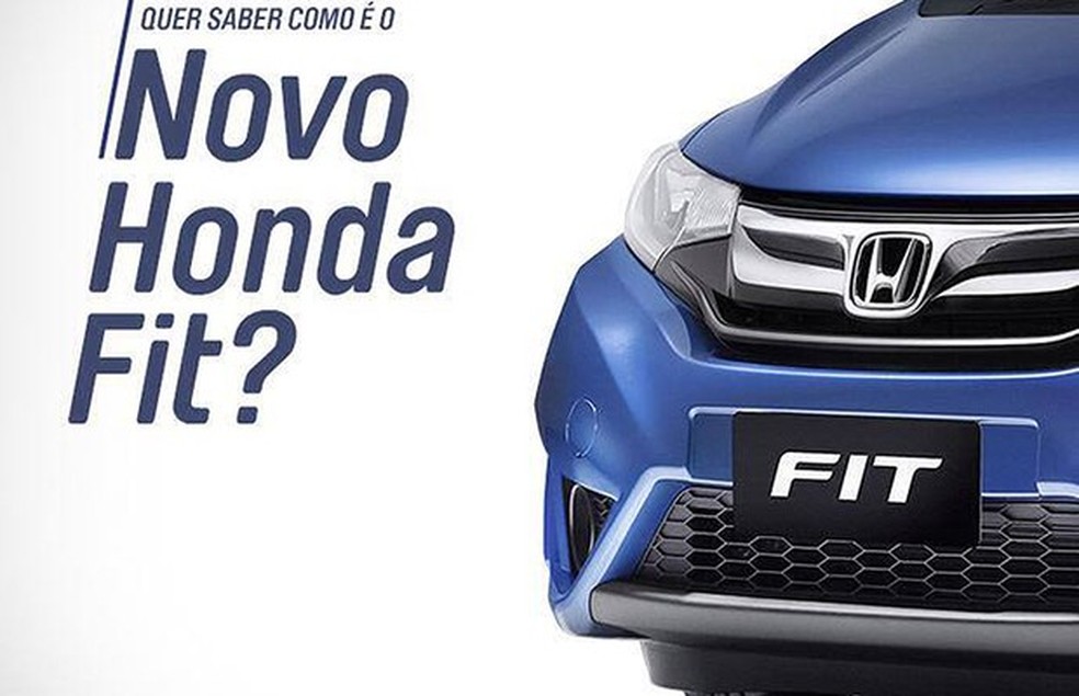 Honda Fit 2015 (Foto: Reprodução) — Foto: Auto Esporte