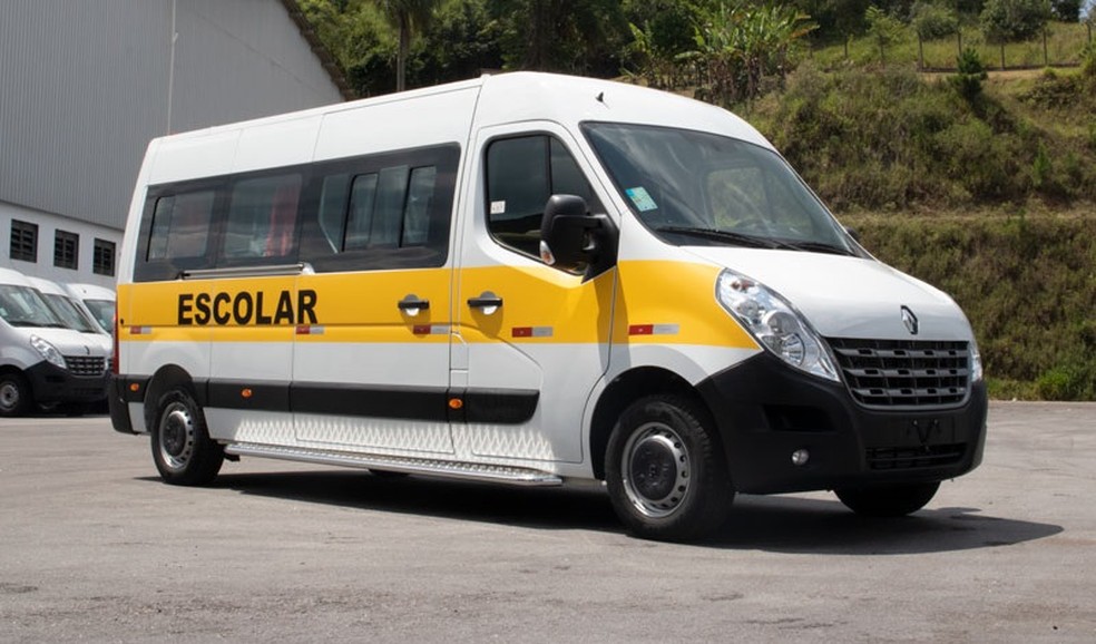 Transporte escolar não precisa pagar IPVA — Foto: Reprodução