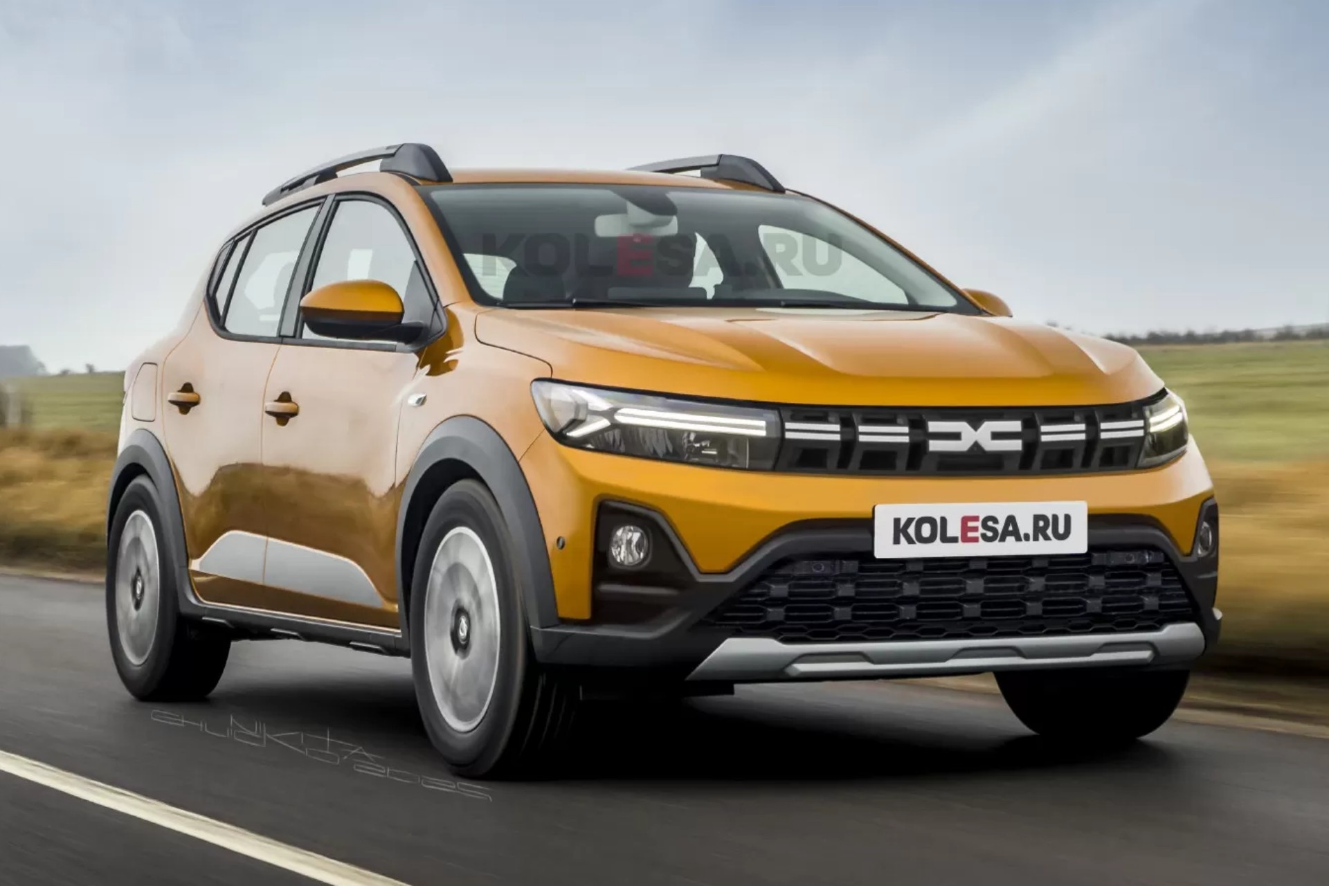 Projeção: Renault Sandero terá visual atualizado e inédita versão híbrida