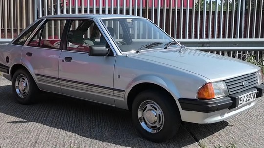 Ford Escort que a princesa Diana ganhou do príncipe Charles vai a leilão