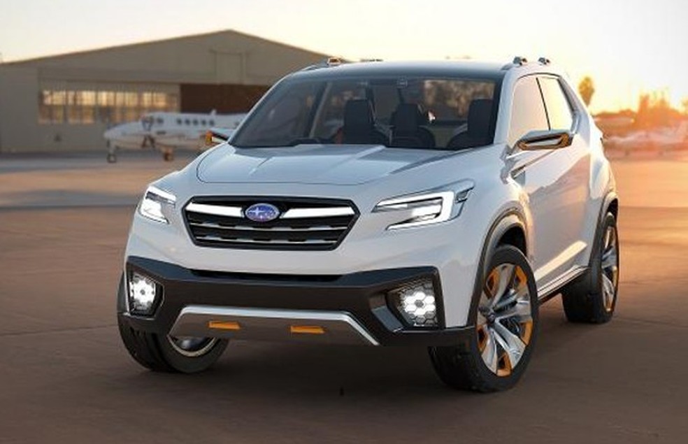 Dianteira do Subaru VIZIV Future Concept (Foto: Divulgação) — Foto: Auto Esporte