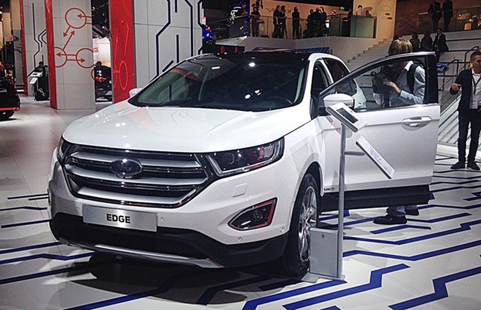 Ford Edge no Salão de Frankfurt 2015 (Foto: Giulia Lanzuolo/Auto News Brasil) — Foto: Auto Esporte