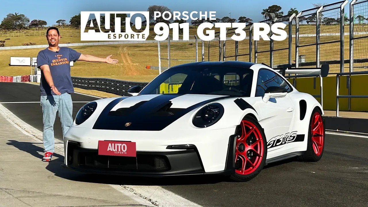 Vídeo: Porsche 911 GT3 RS de R$ 2 milhões é insano e tem tecnologia de F1
