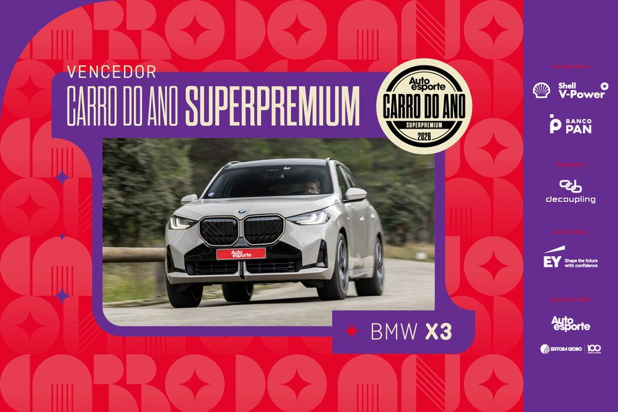 BMW X3 Carro do Ano Superpremium 2026