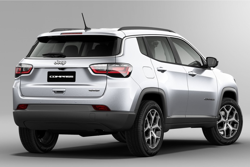 Jeep Compass mantém a mesma base desde 2016  — Foto: Divulgação