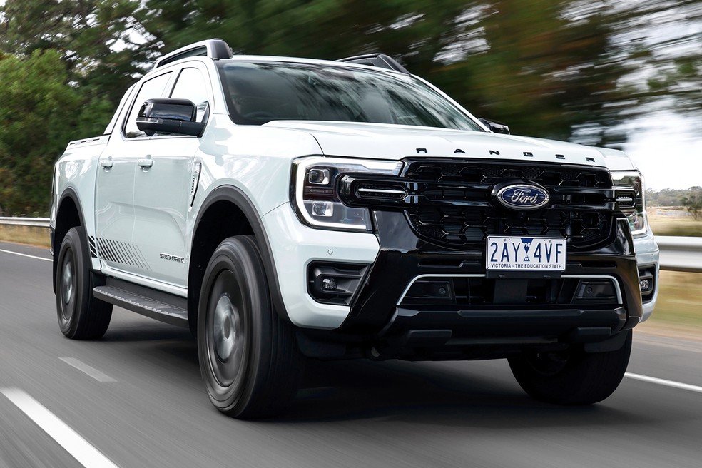 Ford Ranger híbrida plug-in (PHEV) também já foi confirmada no Brasil — Foto: Divulgação/Ford