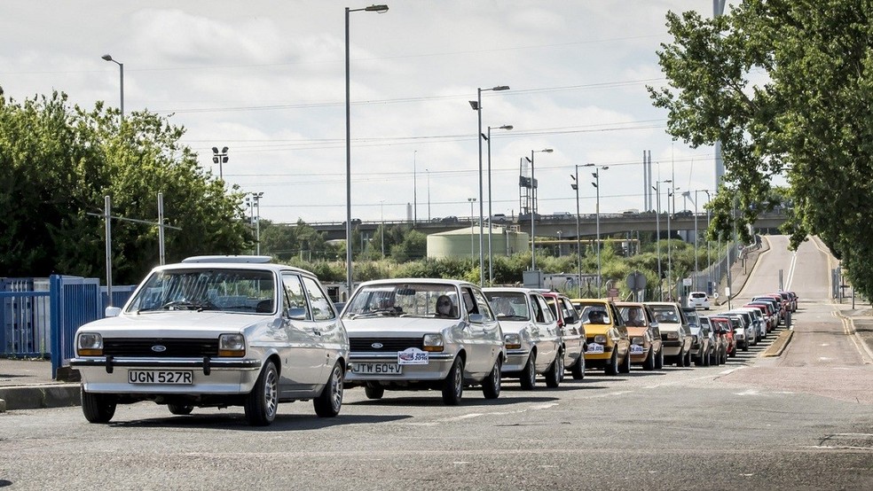 Aniversário de 40 anos do Ford Fiesta (Foto: Divulgação) — Foto: Auto Esporte