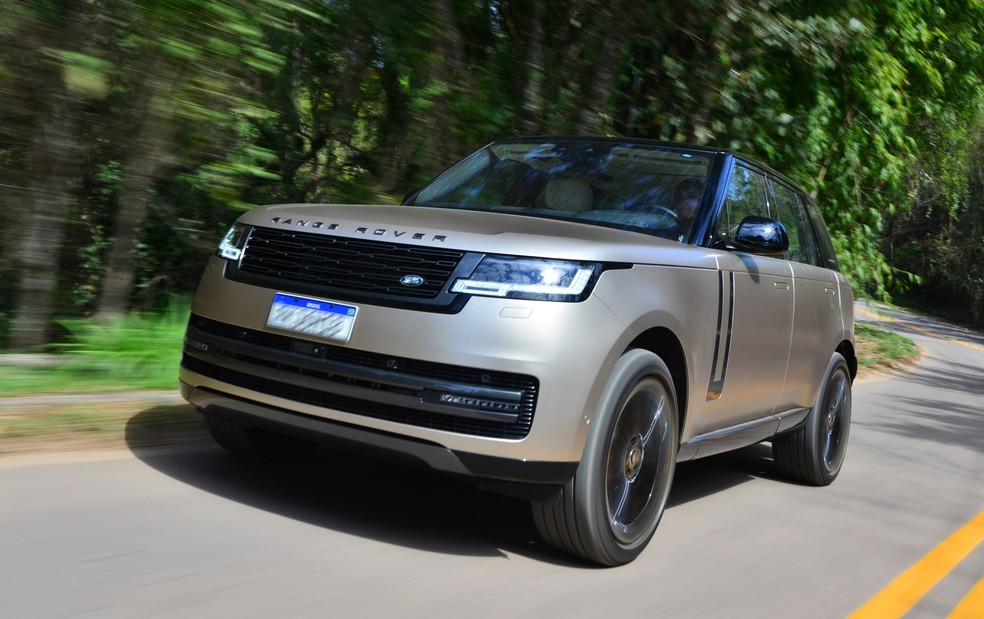Novo Land Rover Range Rover foi um dos lançamentos de luxo de 2022 — Foto: Divulgação 