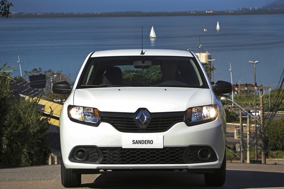 Renault Sandero 1.0 Authentique (Foto: Divulgação) — Foto: Auto Esporte