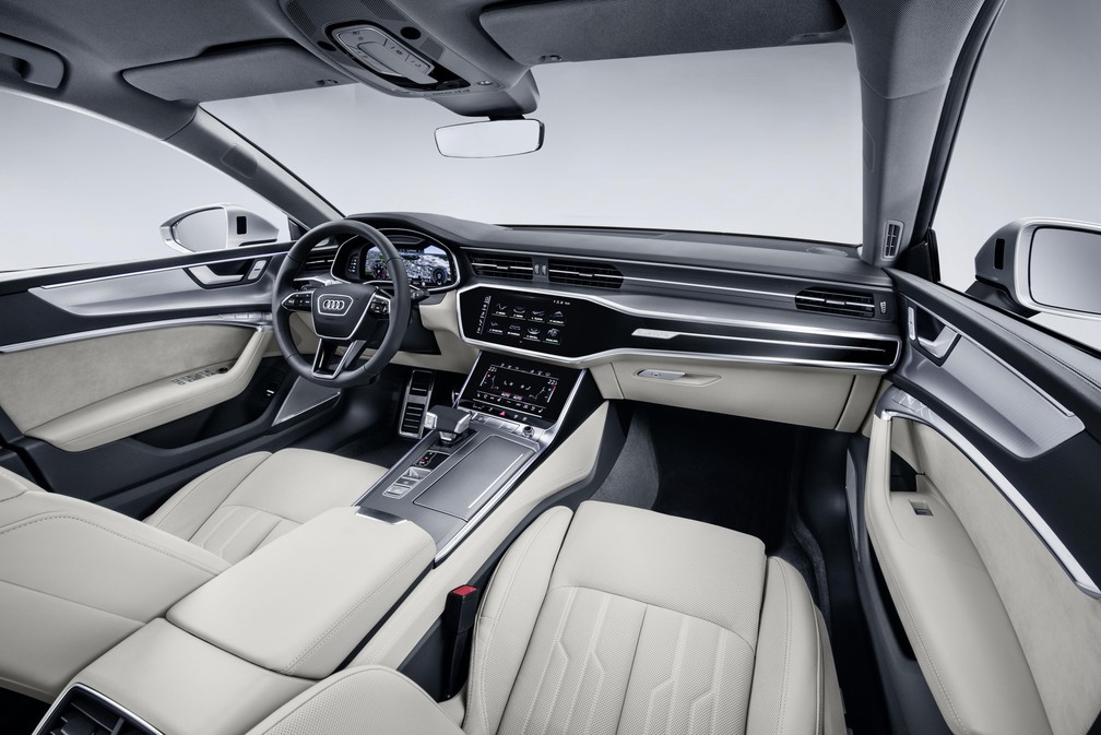Interior do Audi A7 — Foto: Divulgação