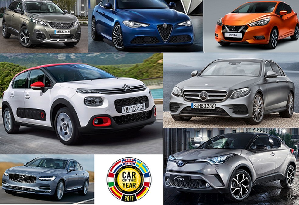 Candidatos ao European Car of The Year (Foto: Divulgação) — Foto: Auto Esporte