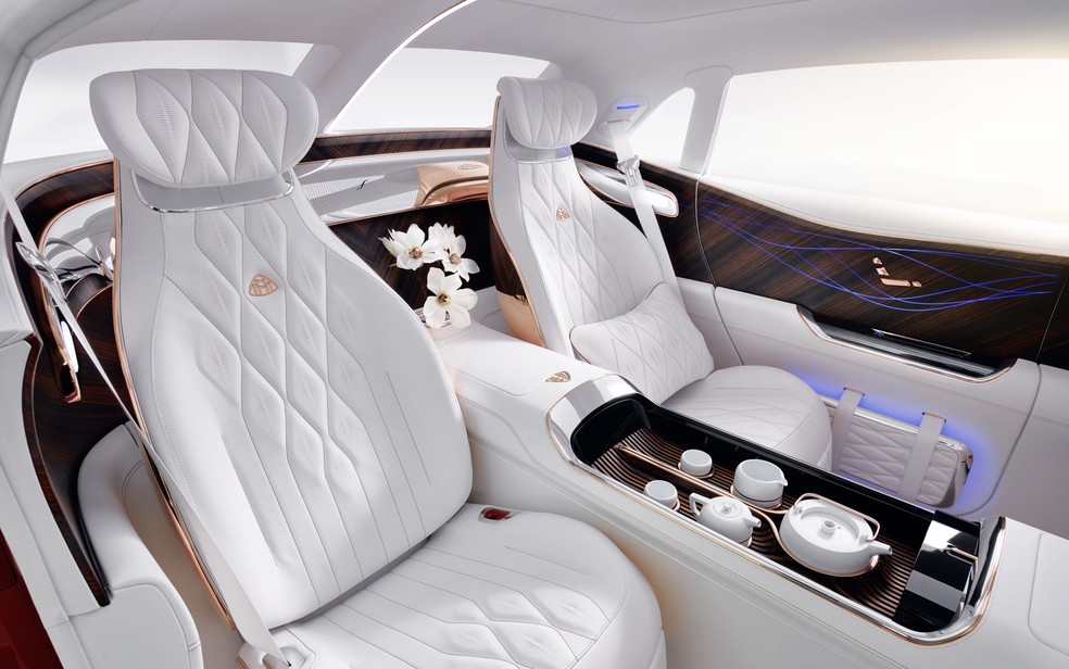 Interior do Mercedes-Maybach Ultimate Luxury — Foto: Divulgação