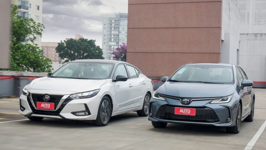 Comparativo: novo Nissan Sentra consegue superar o líder Toyota Corolla?
