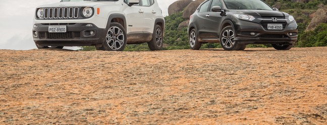 Comparativo: Honda HR-V enfrenta Jeep Renegade