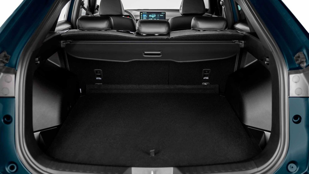 Porta-malas do GWM Haval H6 GT tem espaço para 517 litros de carga — Foto: Divulgação