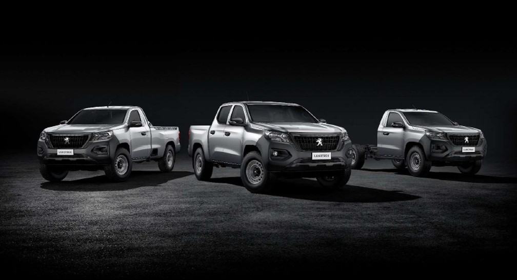 Configurações da Peugeot Landtrek — Foto: Divulgação