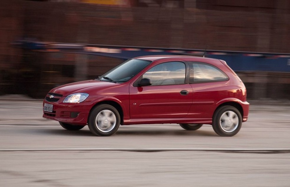 Chevrolet Celta (Foto: Divulgação) — Foto: Auto Esporte