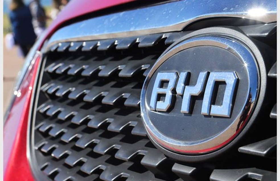 Logo BYD (Foto: Reprodução/Facebook) — Foto: Auto Esporte