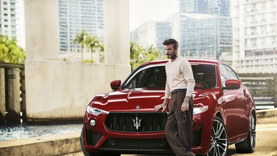 David Beckham vira embaixador da Maserati e "faz" zerinhos em SUV com motor Ferrari