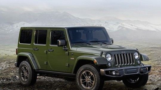 Jeep convoca recall do Wrangler para corrigir falha nos sensores dos airbags
