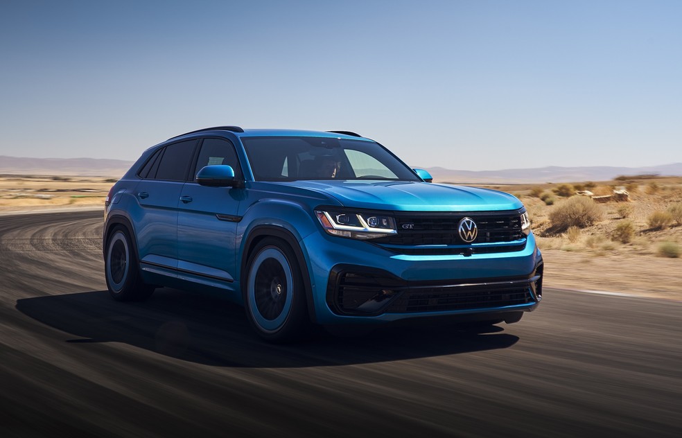 Volkswagen Atlas Cross Sport GT Concept tem design arrojado e potência perto dos 400 cv — Foto: Divulgação