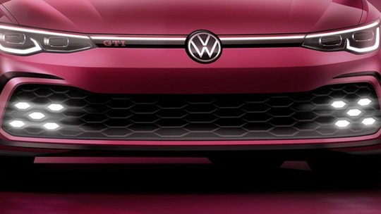 Volkswagen mostra primeira imagem do Golf GTI, que estreia em Genebra