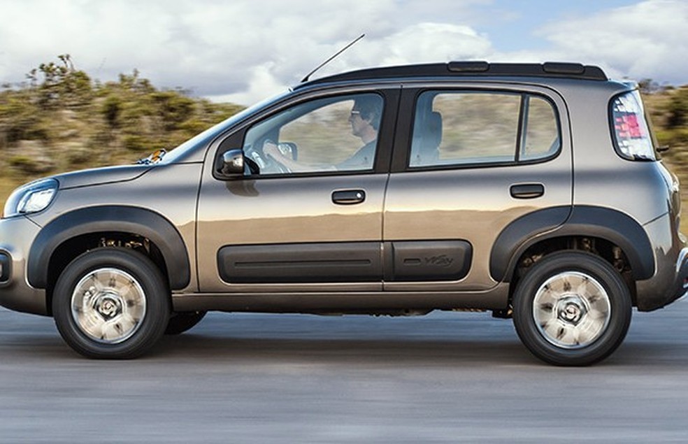 Fiat Novo Uno Way 2015 (Foto: Divulgação) — Foto: Auto Esporte
