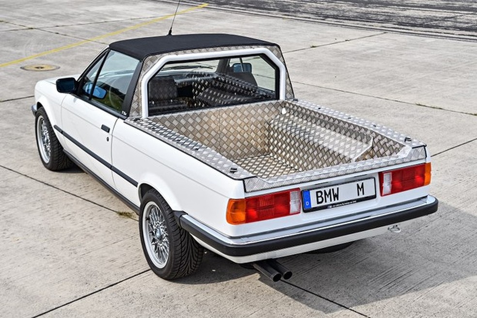 BMW M3 Pickup ficou a serviço na fábrica da marca na Alemanha (Foto: Divulgação) — Foto: Auto Esporte