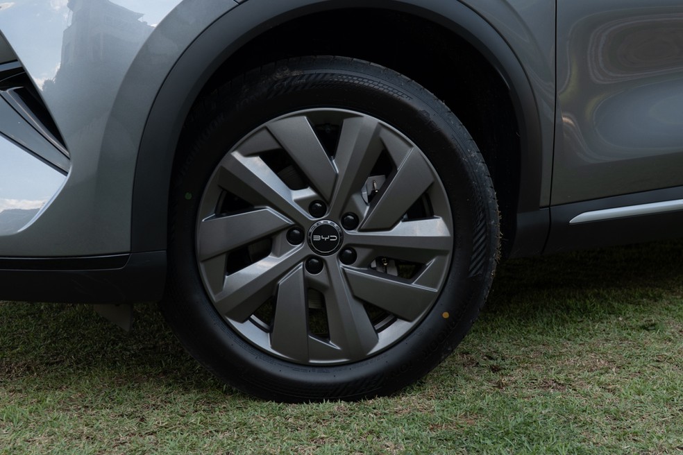 BYD Yuan Plus 2027 tem novas roas de 18 polegadas — Foto: Divulgação