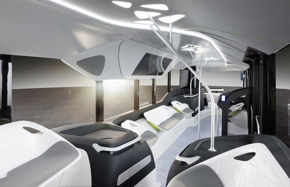 Future Bus da Mercedes-Benz (Foto: Divulgação) — Foto: Auto Esporte