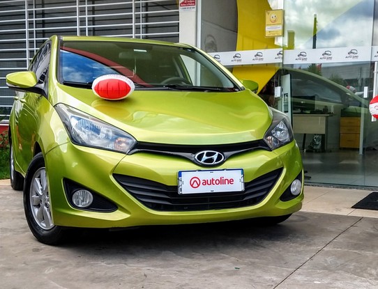 Hyundai HB20 2012 verde