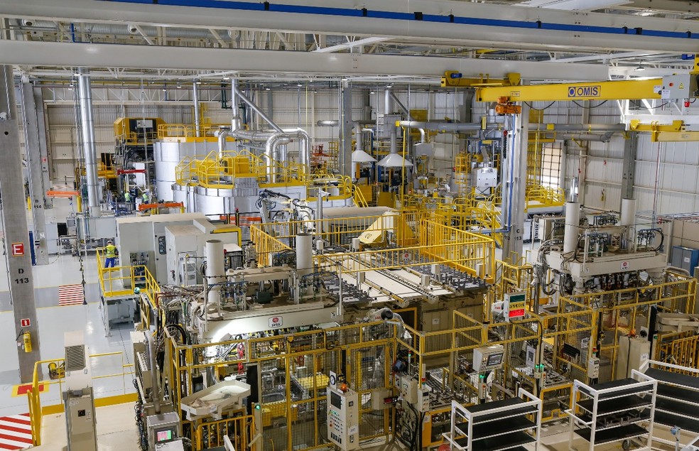 Renault encerrou ciclo de investimentos no Brasil com nova fábrica de injeção de alumínio em Curitiba — Foto: Divulgação