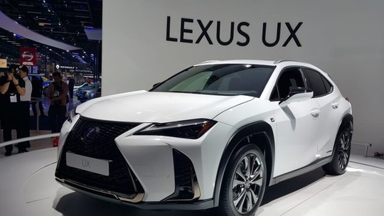 Lexus apresenta UX 250h, SUV híbrido que terá preço de Honda CR-V e Chevrolet Equinox
