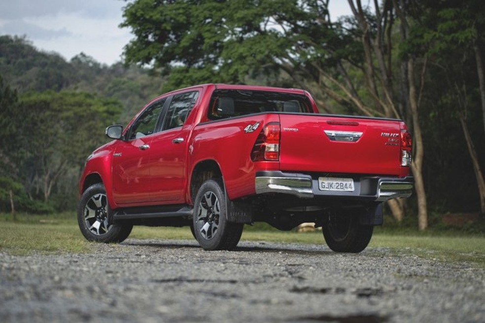 Toyota Hilux 2019 (Foto: Fábio Aro) — Foto: Auto Esporte